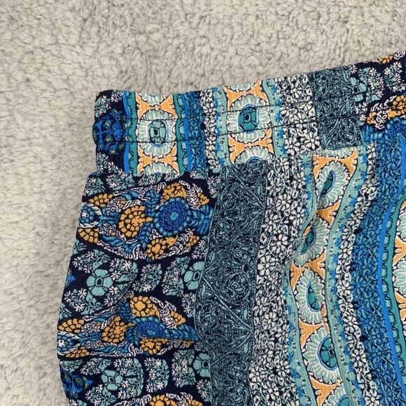 Knox Rose Women XXL Boho Pull On Pants Floral Wide Leg Bohemian Hippy Festival - Picture 12 of 16